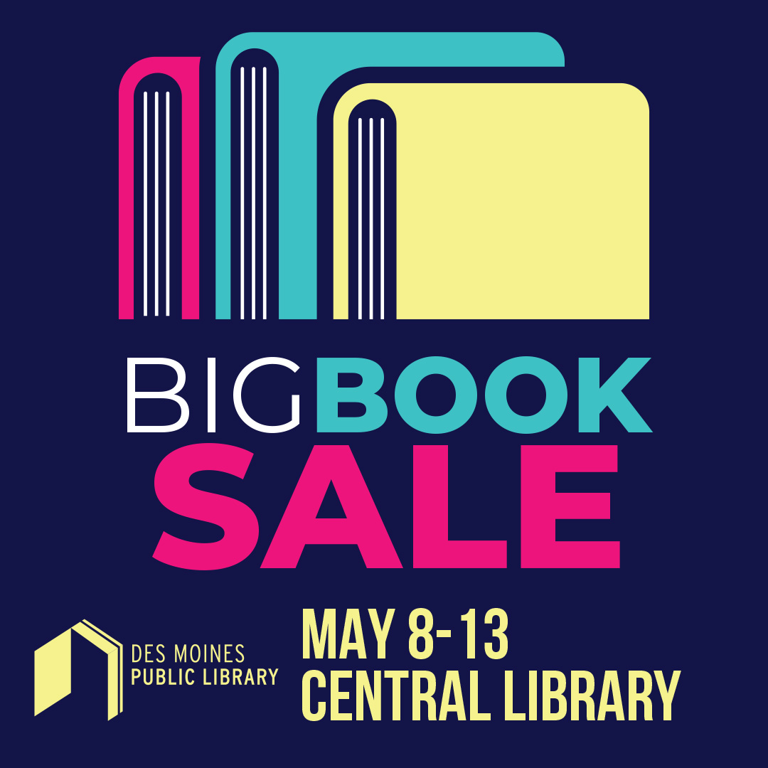 Big Book Sale Des Moines Public Library